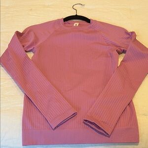 Lululemon Rest Less Pullover in Pink